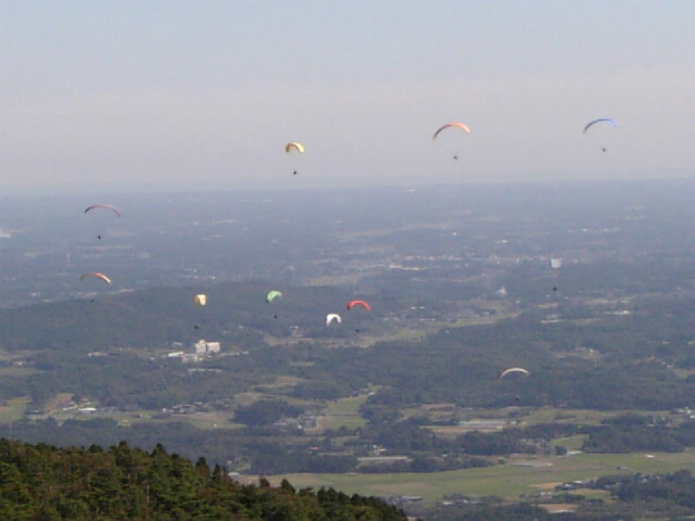 空中接触しないでね